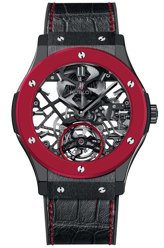 Red ceramic Hublot