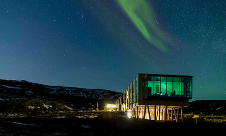 Northern Lights Bar in Iceland
