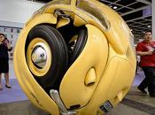 Volkswagen Squashed Into Sphere
