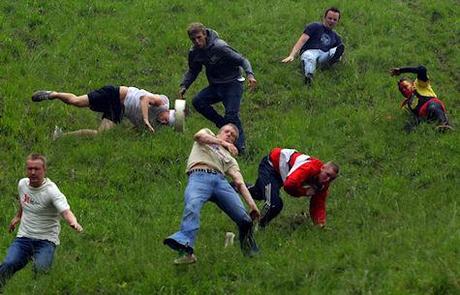 Cheese Rolling Race Goes Ahead Despite Health And Safety Warnings