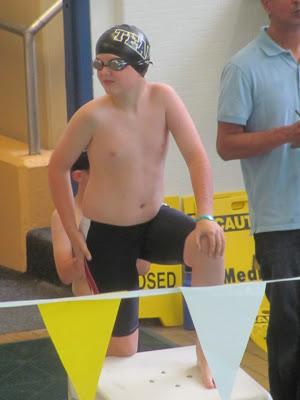 Britt's First Mini Swim Meet