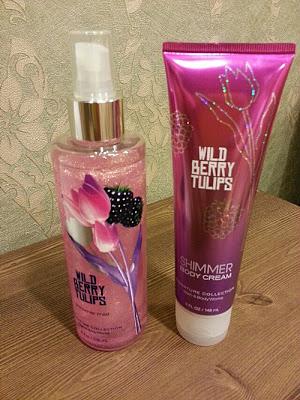 B&BW;: Wild Berry Tulips Shimmer Mist & Shimmer Body Cream Review