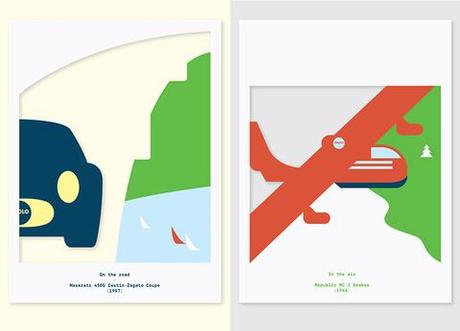 Okolo's Architect and Travel Cutout Posters
