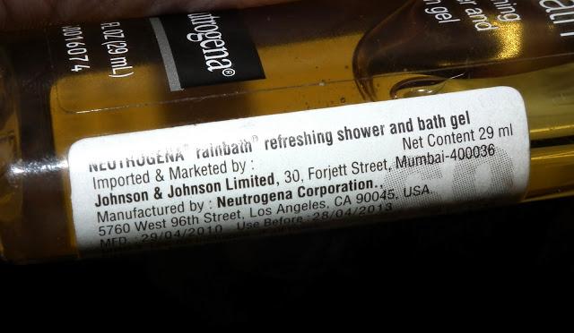 Fresh and Happy Smelling Neutrogena Rainbath Shower Gel