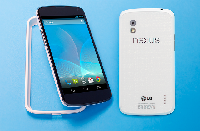 Nexus 4 white available on T-Mobile in US