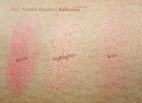 Pretty in Pink: No7 Marble Blusher in Ballerina