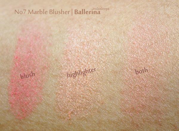 Pretty in Pink: No7 Marble Blusher in Ballerina