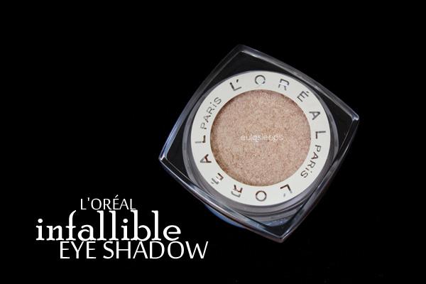In Love with L'Oreal Infallible Eye Shadow in Iced Latte