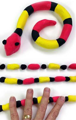 Model Magic Coral Snake