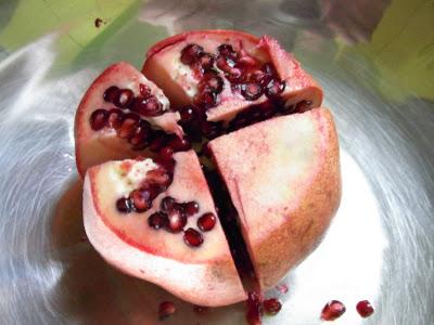 Pomegranate wrangling