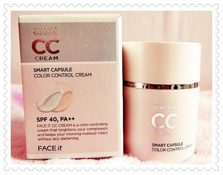 The Face Shop: Smart Capsule Color Control Cream Review
