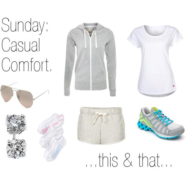 Sunday: Casual Comfort.