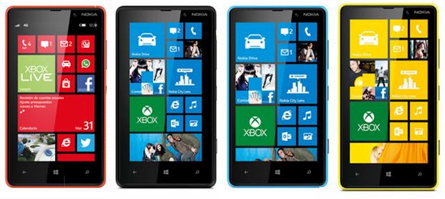 Nokia Lumia 720 color options