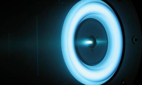 The cutting-edge solar-electric propulsion thruster in development at NASA. 