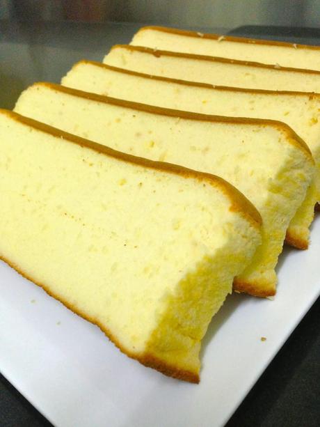 Citron Flavored Sponge cake
