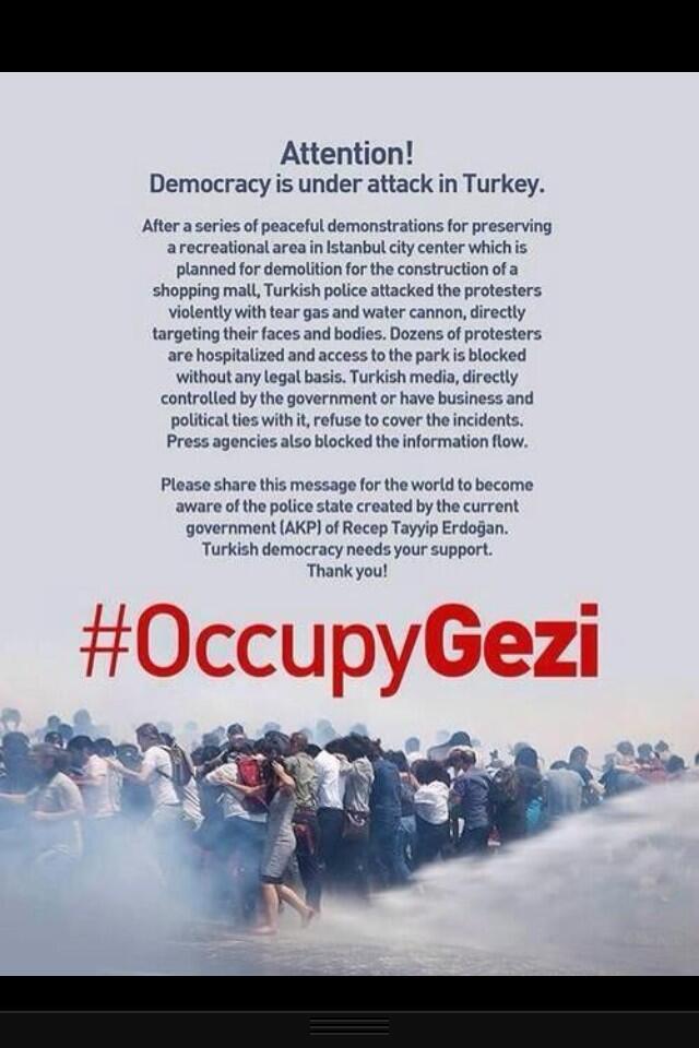 World News: What the Hell is Going On In Turkey!? (#occupygezi)