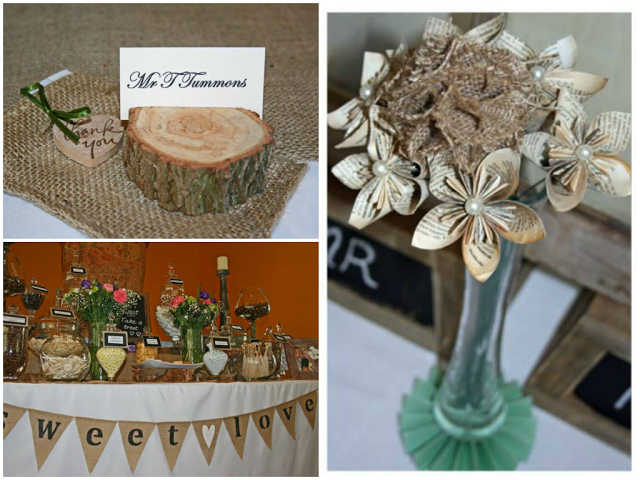 Rustic Themed Wedding at Lindenberry Estate Winery by Sweetest Thing Candy Buffet and Event Styling