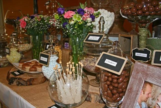 Rustic Themed Wedding at Lindenberry Estate Winery by Sweetest Thing Candy Buffet and Event Styling