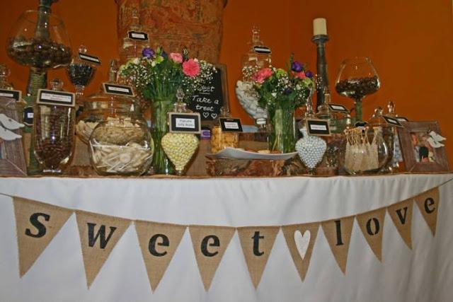 Rustic Themed Wedding at Lindenberry Estate Winery by Sweetest Thing Candy Buffet and Event Styling