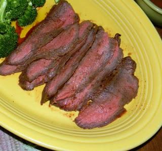 Flank Steak with Chipotle Chimichurri Steak Sauce