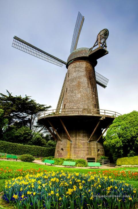 San Francisco Windmill Golden Gate Park