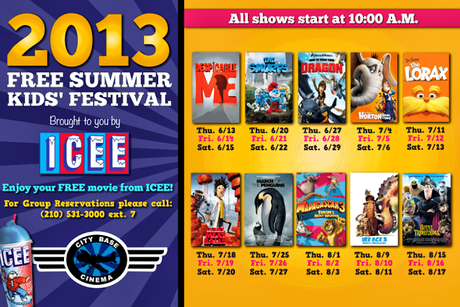 Summer = Free Kids Movies