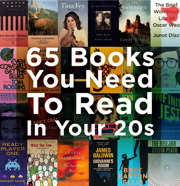 65 Books to Read in Your Twenties