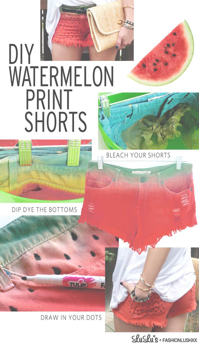 WatermelonPrintShorts copy