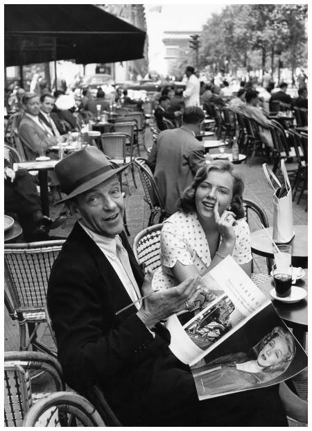 Fred Astaire on the Champs Elyséees 1961 Willy Rizzo