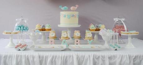 A Sweet Pastel Themed Baby Shower by Style My Table