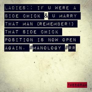 5 Reasons Why Being a Side Piece Isn’t Cool Quote: Rev Run