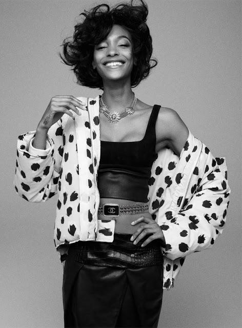 JOURDAN DUNN FOR RUSSH JUNE/JULY 2013 COVER SHOOT