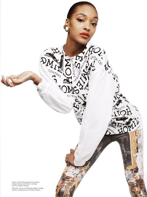 JOURDAN DUNN FOR RUSSH JUNE/JULY 2013 COVER SHOOT