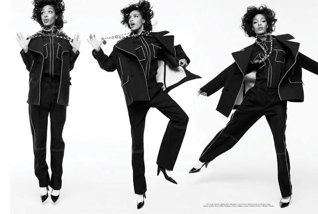 JOURDAN DUNN FOR RUSSH JUNE/JULY 2013 COVER SHOOT