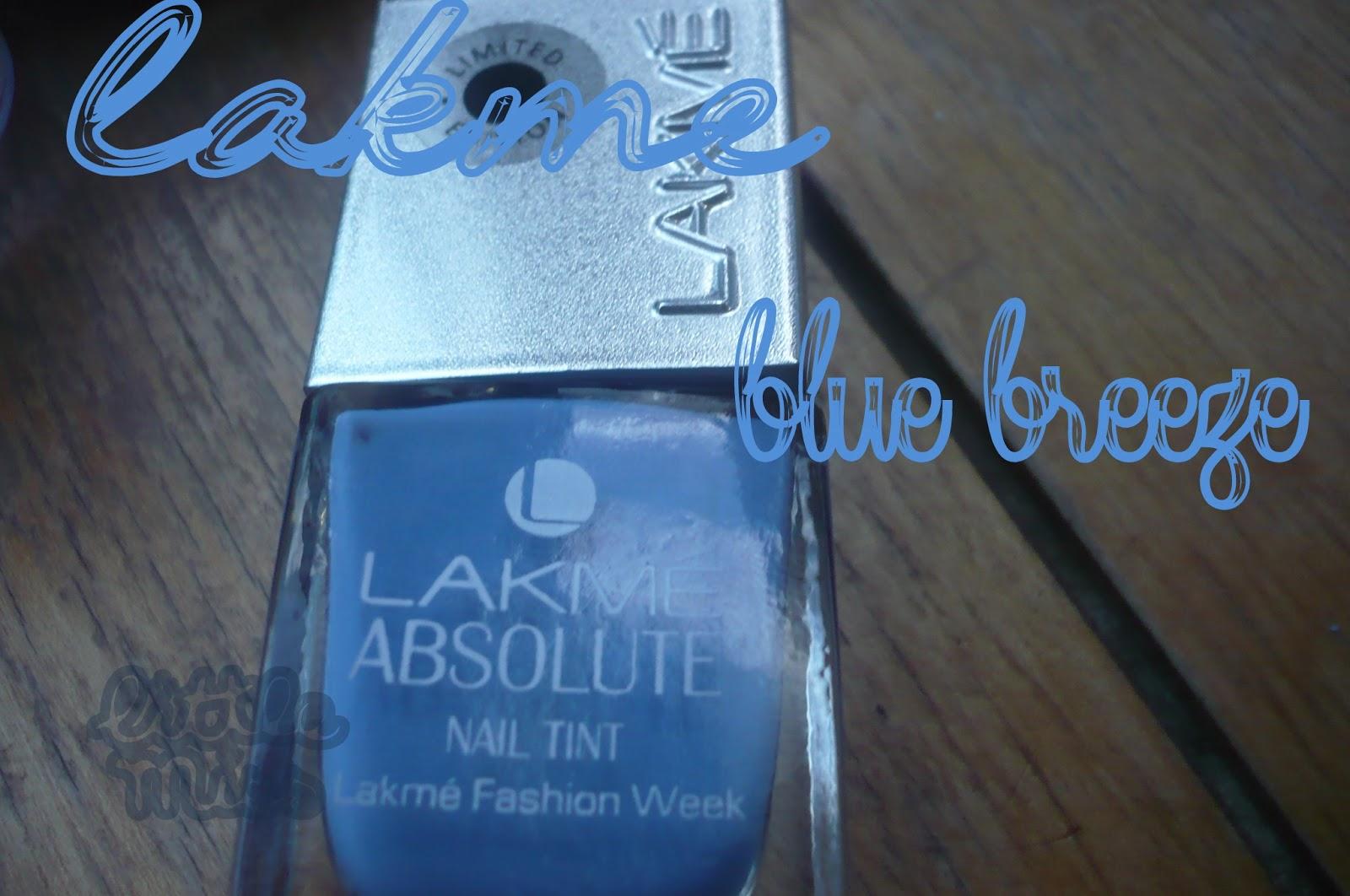 Lakme Absolute Nail tint in 