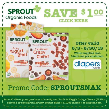 sprout, organic, baby food, natural, toddler snacks, vegetables, fruit, toddler snacks coupon code promo , toddler food, meals, snacks, yogurt bites, on the go, all natural