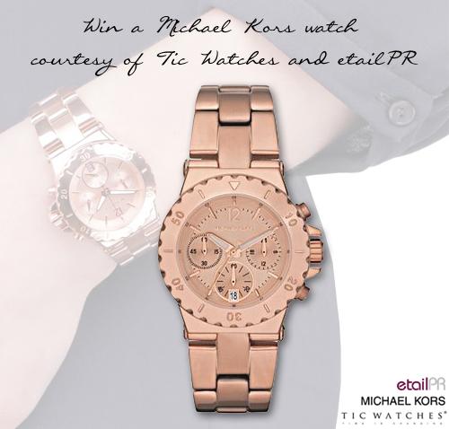 tic watches michael kors