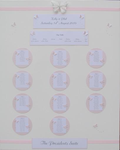 butterfly seating plan