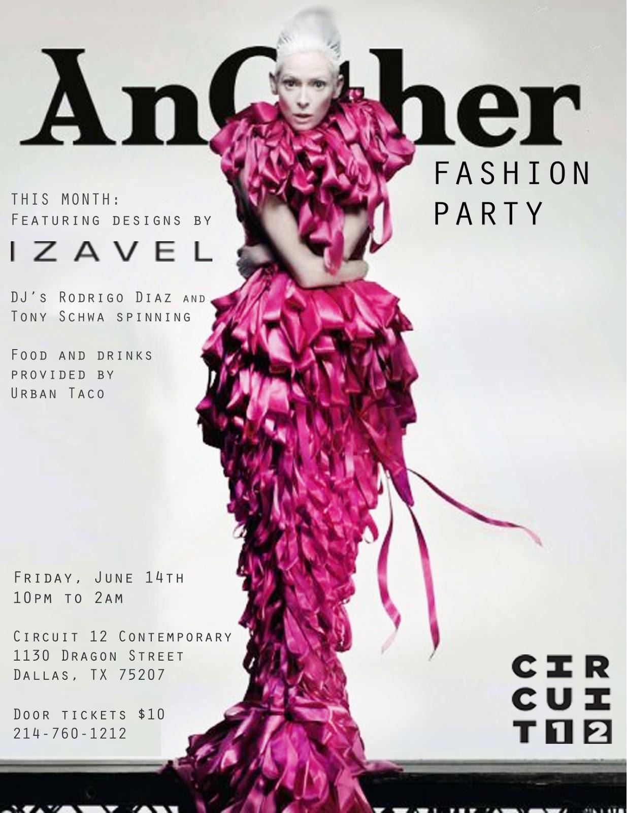 ANOTHER Fashion Party debuts at Circuit12 Contemporary featuring IZAVEL