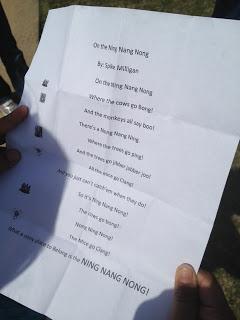 Put a Poem in Your Pocket...What The Children Did
