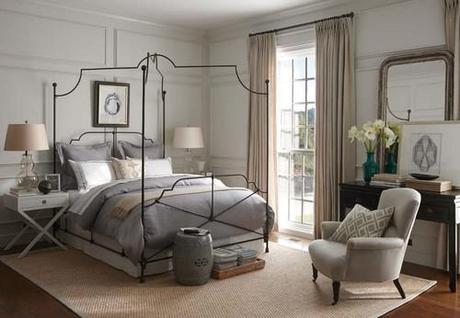 traditional bedroom Nifty Shades Of Gray To Decorate Your Home HomeSpirations