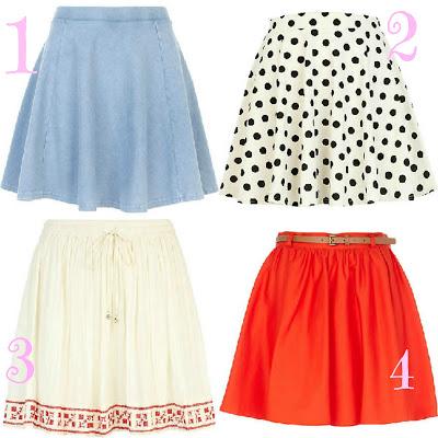 WishList || River Island Skirts