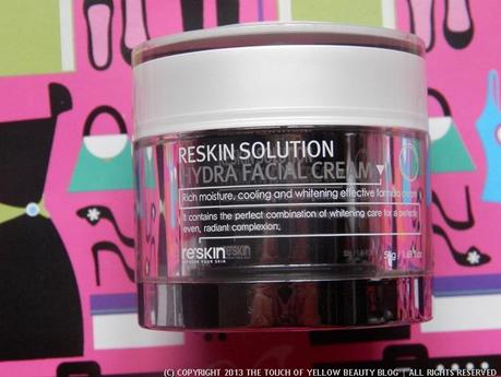 REVIEW | Re'Skin Solution Hydra Facial Cream