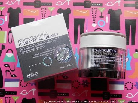 REVIEW | Re'Skin Solution Hydra Facial Cream