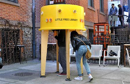 The Little Free Library In New York City