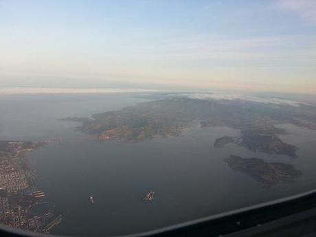 sunrise over golden gate