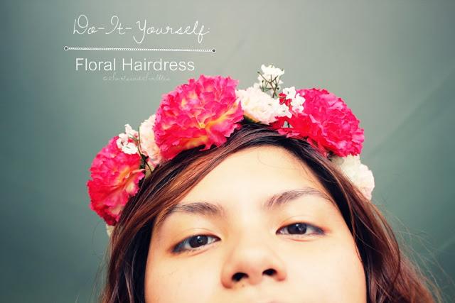 Do-It-Yourself: Floral Hairdress
