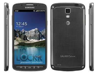 Samsung Galaxy S4 Active Leaks With AT&T; Branding