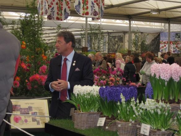 Alan Titchmarsh at Chelsea Flower Show