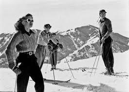 vintage skiing